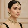 Pari Kundan Choker Set White