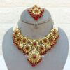 Sanya Maroon Choker Set