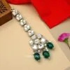Katrina Kundan Jewellery Set - Green-20 Katrina Kundan Jewellery Set - Green