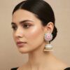 Myra Grey Jhumka Earring