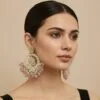 Pink Chandbali Earring-04 Pink Chandbali Earring