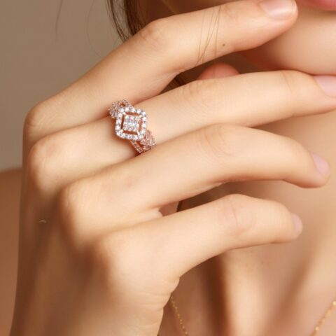 Rose Gold Ring for Women