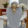 White Pearl Kundan Jewellery Set