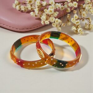Golden Plastic Bangles