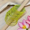 Green Metal Bangles