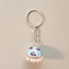 Blue Jhumka Keychain