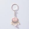 Grey Earring Keychain-01 Grey Earring Keychain
