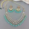 Light Blue Kundan Set