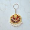 Maroon Earring Keychain