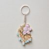 Pearl Earring Keychain Pearl Earring Keychain