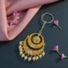 Yellow Earring Keychain