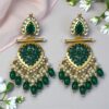 Green Earrings for Lehenga-02 Green Earrings for Lehenga