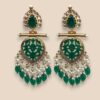 Green Earrings for Lehenga-03 Green Earrings for Lehenga