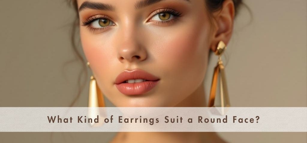 earrings for round face