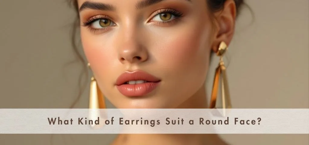 earrings for round face