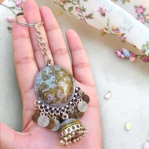 Beautiful Jhumka Keychain