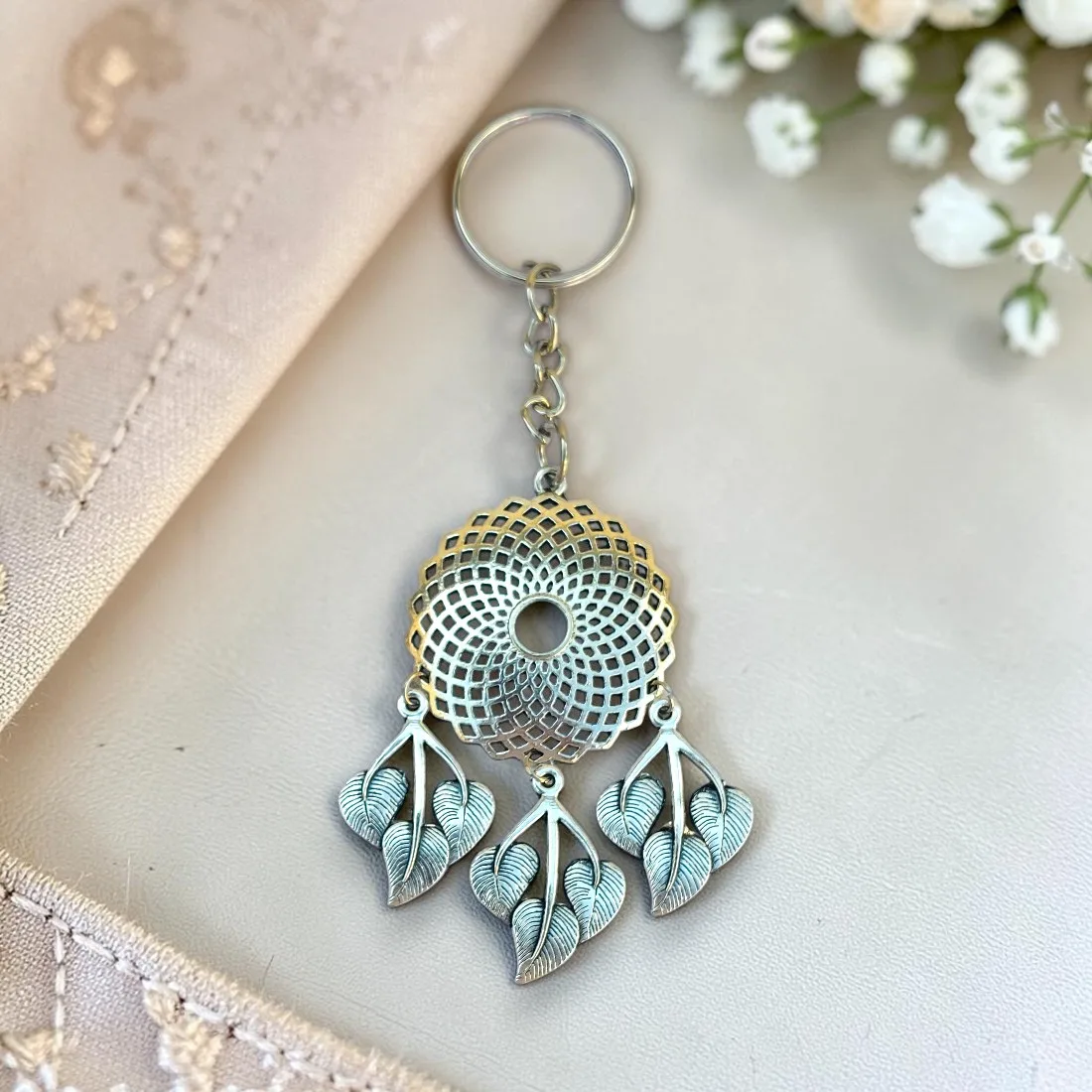 Earring Key Ring for Girlfriend