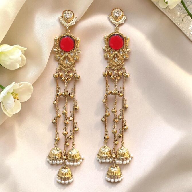Aisha Long Earrings