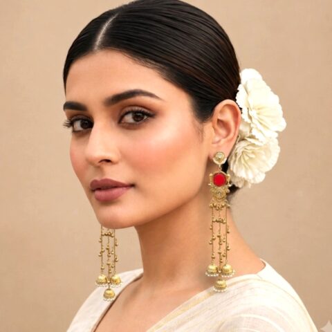 Aisha Long Earrings